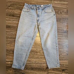 Levi's 560 Vintage 1990's 100% Cotton Made in USA Loose Fit Tapered Denim Jeans